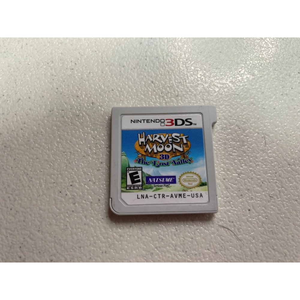 Harvest Moon 3D The Lost Valley Nintendo 3DS 2014 Cart Only Tested